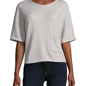 Current / Elliott the painter tee with pocket light heather grey XS